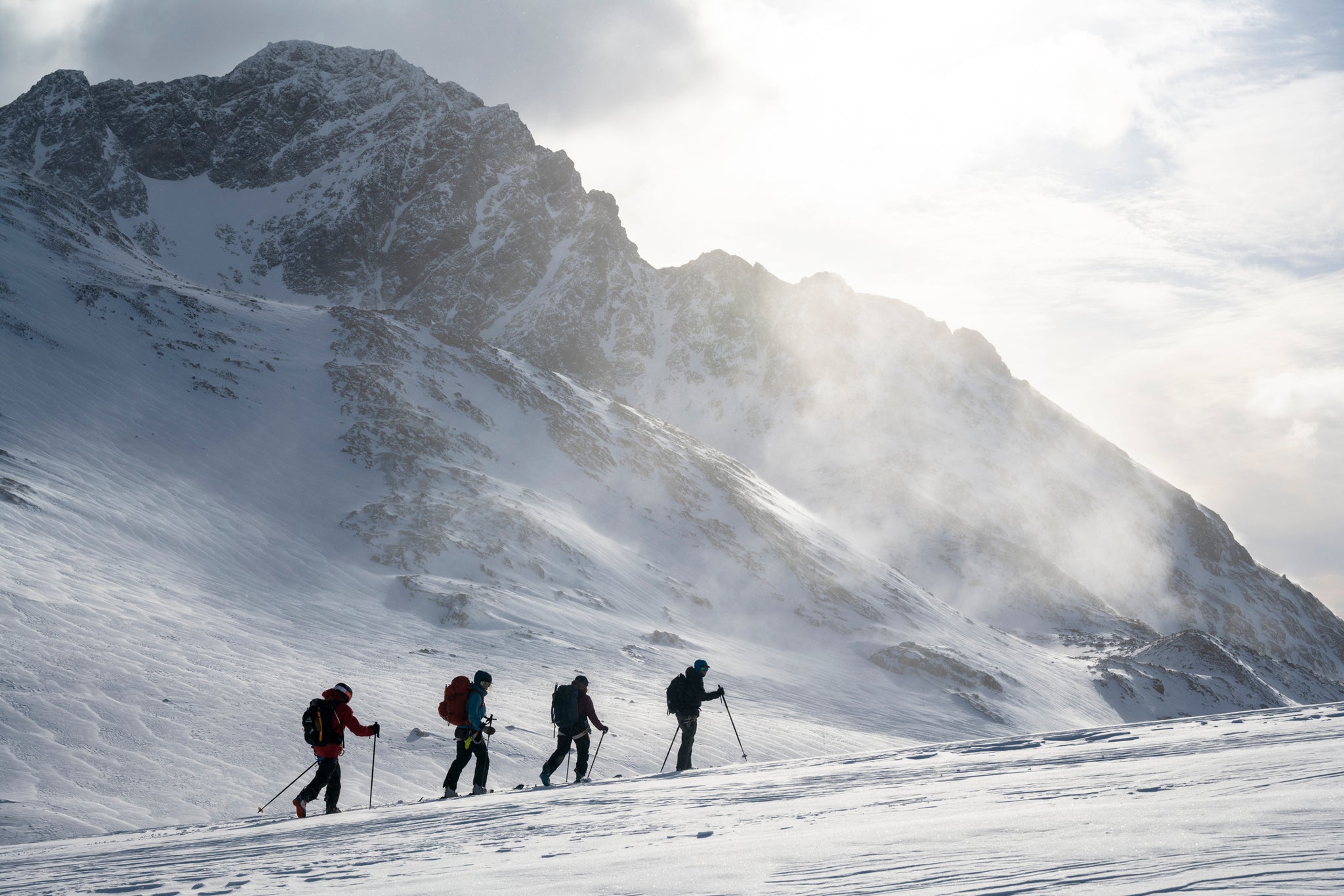 Ski Touring in Greenland.