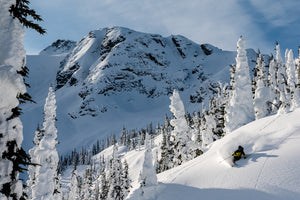 British Columbia, Canada - Backcountry skiing hanging wall decor