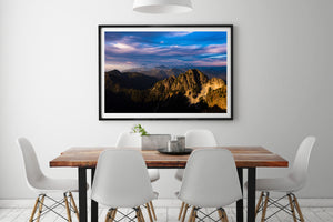 North Shore Mountains, Vancouver - Summer landscape photographic prints for home and office