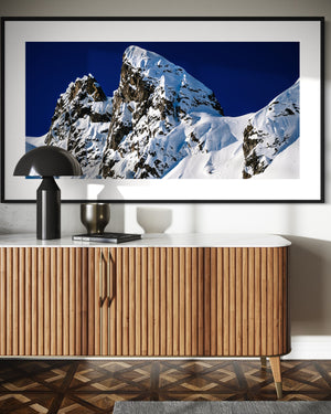 Iconic ski art for chalets and luxury homes. Canadian landscape photographer.