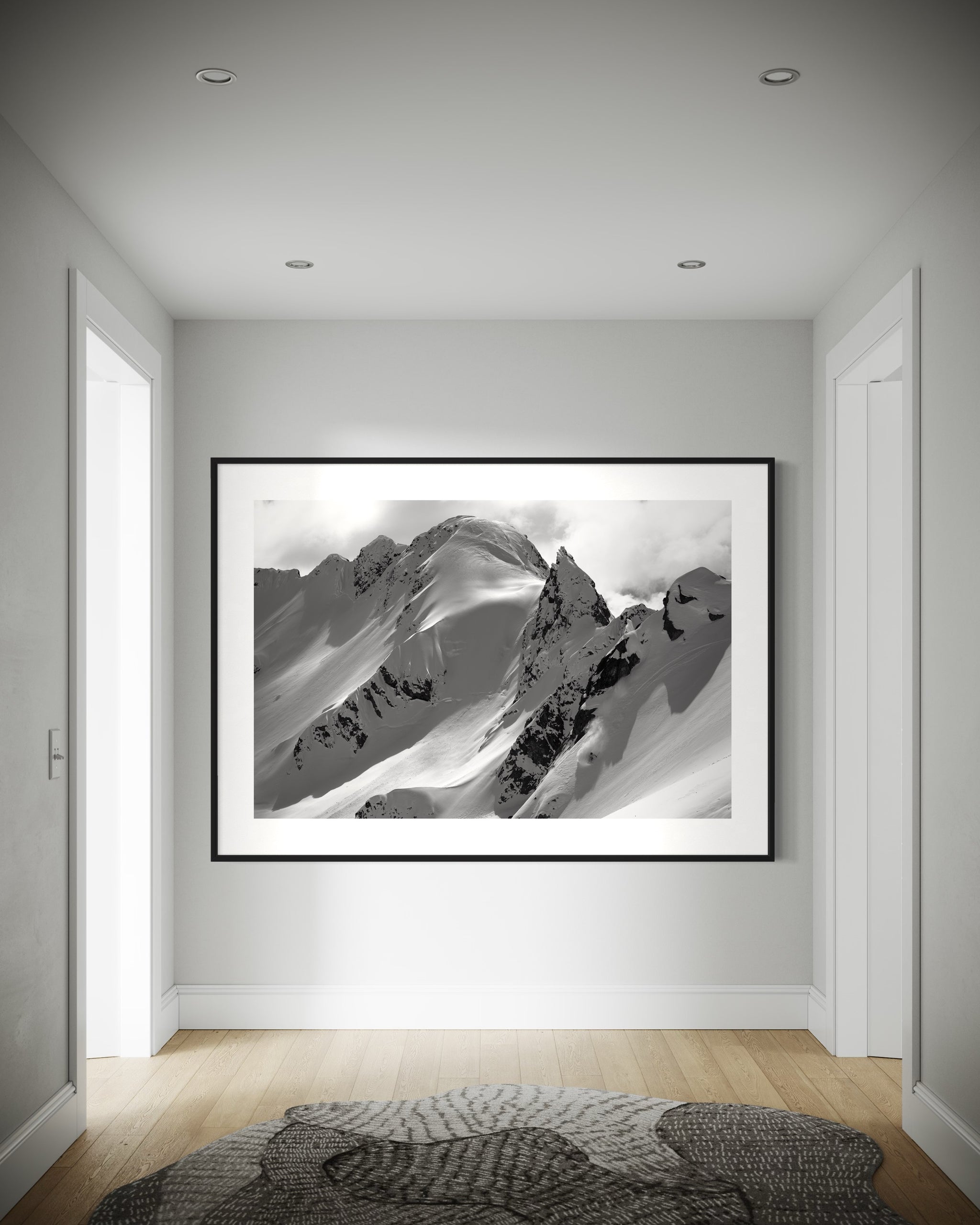 Best mountain wall decor wall art for sale in Whistler, BC, Canada. Icons of the Tantalus Range.