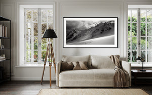 Iconic and inspiring mountain art by Mike Crane. Mountain art for sale.