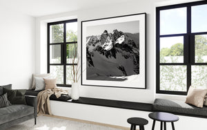 Large black and white photography prints for high end homes and interior designers.