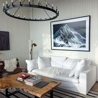 Architectural Flagship Statement Art from the Coast Mountains up to 58" x 87"