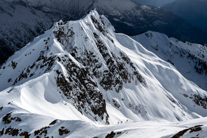 Fine Art Photography from the Tantalus Range, BC, Canada. Skiing fine art photography.