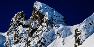 Large format ski art from the Coast Mountains of British Columbia.