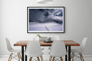 Spearhead Traverse, Whistler, Canada - Wall art of famous ski touring traverses
