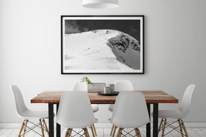 Spearhead Traverse - Black and white ski touring and adventure prints