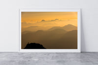 North Shore Mountains, Vancouver - Transformative  mountain wall art
