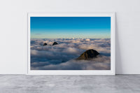 North Shore Mountains Vancouver - Mount Harvey and The Lions transformative wall art