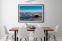 Vancouver, British Columbia - Limited edition wall art of the North Shore mountains