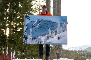 Backcountry skiing - Limited edition wall art and home decor