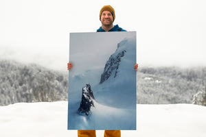 Garibaldi Provincial Park - Canadian winter landscape art from the coast mountains
